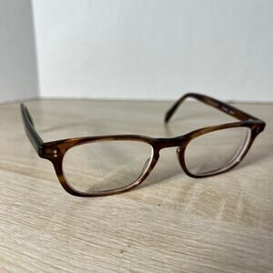 SALT. Zissou BSCT Eyeglasses Brown Translucent Frames 49-20-147 Japan